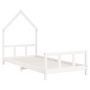 Voir la diapositive 3 : VIDAXL Cadre de lit pour enfants blanc 90x200 cm bois de pin massif
