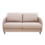 Voir la diapositive 5 : BEST MOBILIER Cosmos - canapé 3 places convertible express couchage quotidien 140 cm matelas 11 cm en tissu