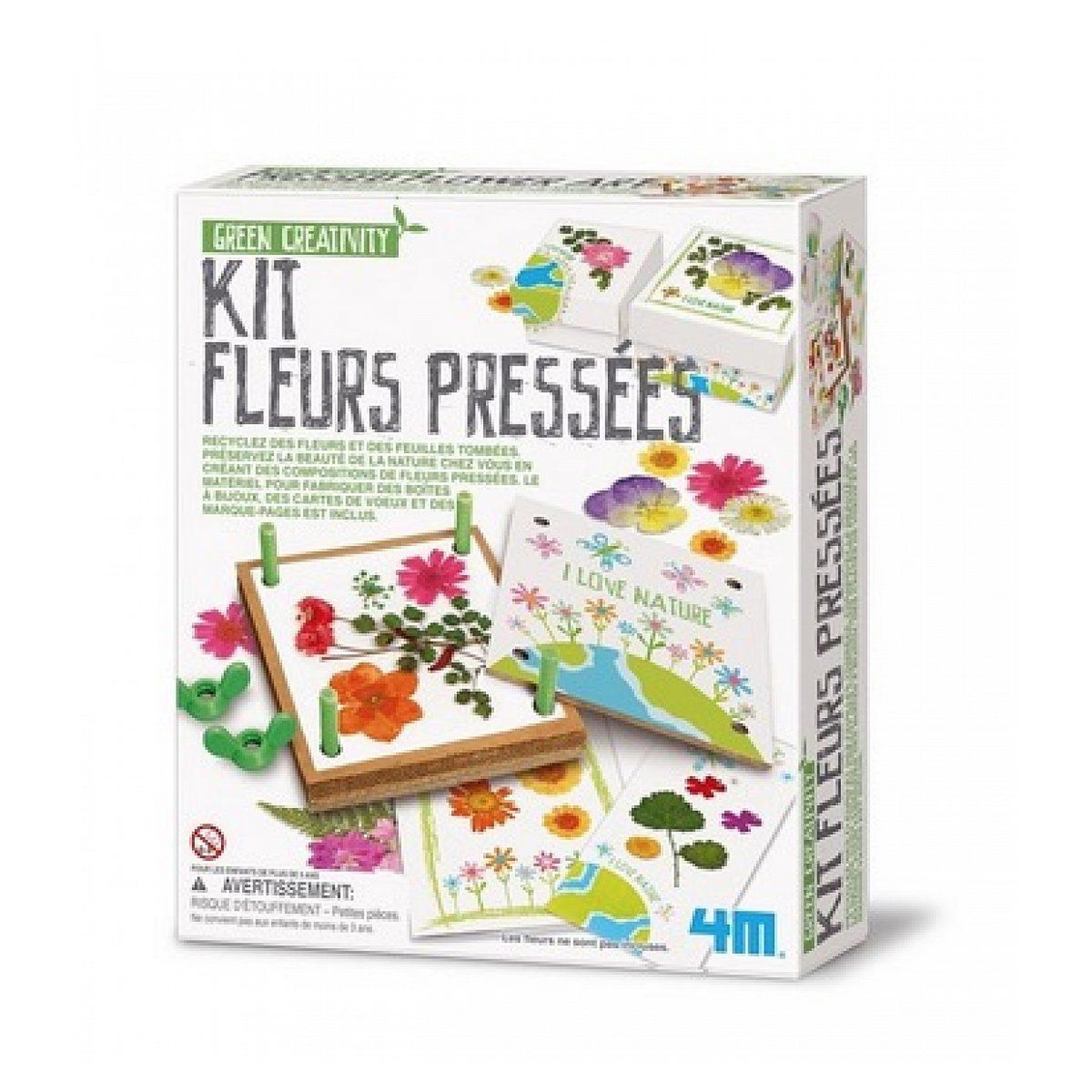 4M Kit fleurs pressees kit decouverte
