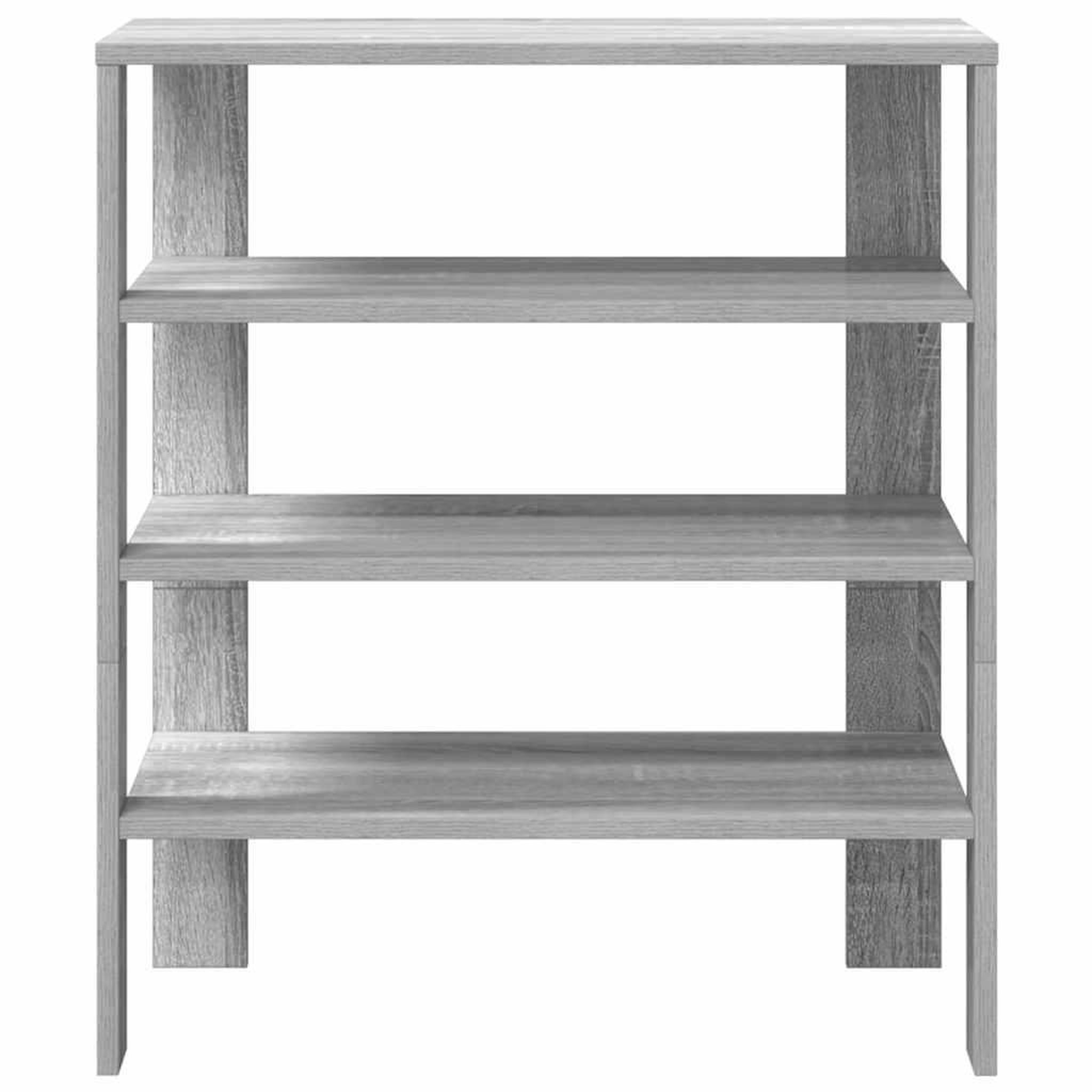 Voir la diapositive 4 : VIDAXL Etagere a chaussures sonoma gris 61x32x70 cm bois d'ingenierie