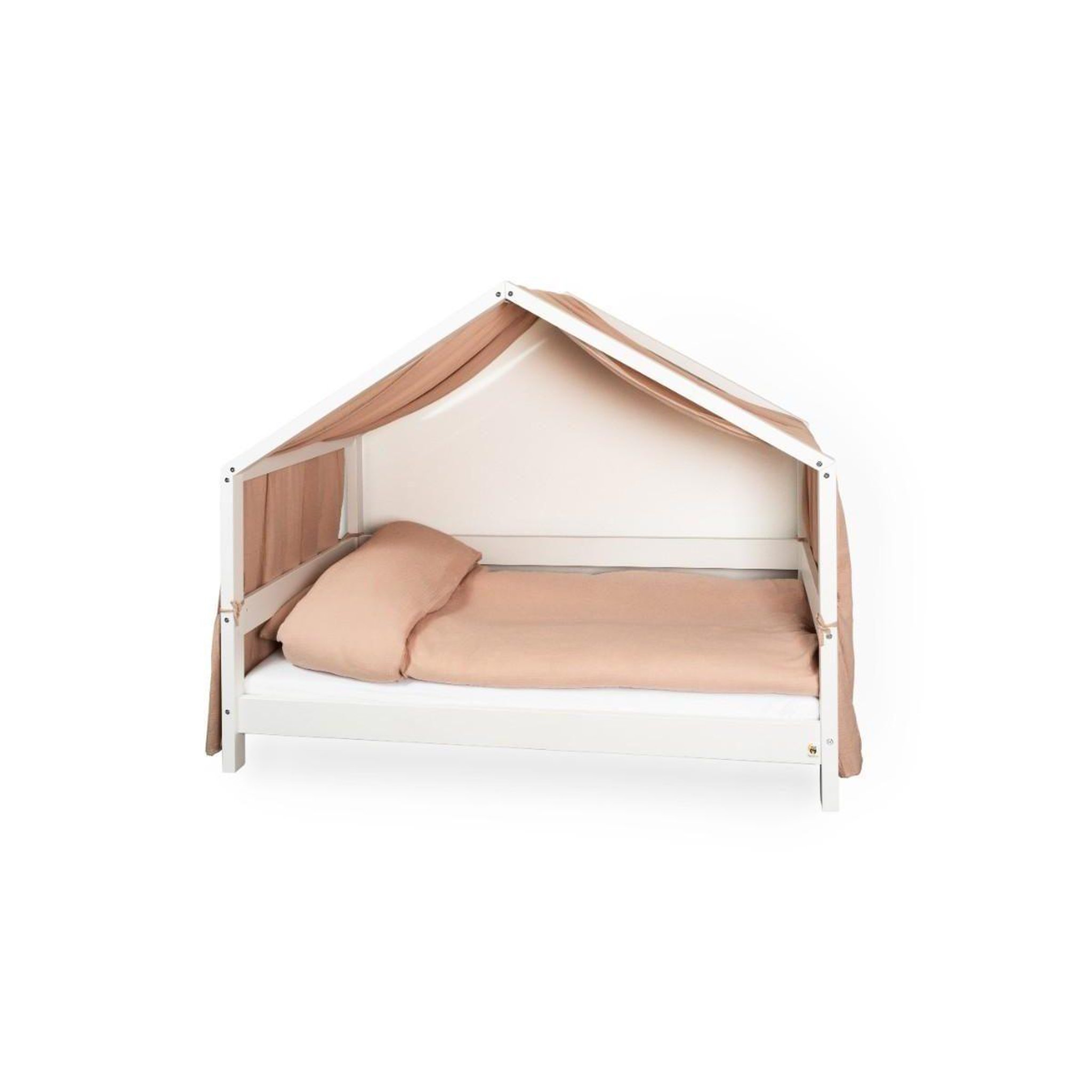 Voir la diapositive 3 : YAPPY KIDS YappyMuslin - Parure de lit 150x200 cm et 50x60 cm - Cacao