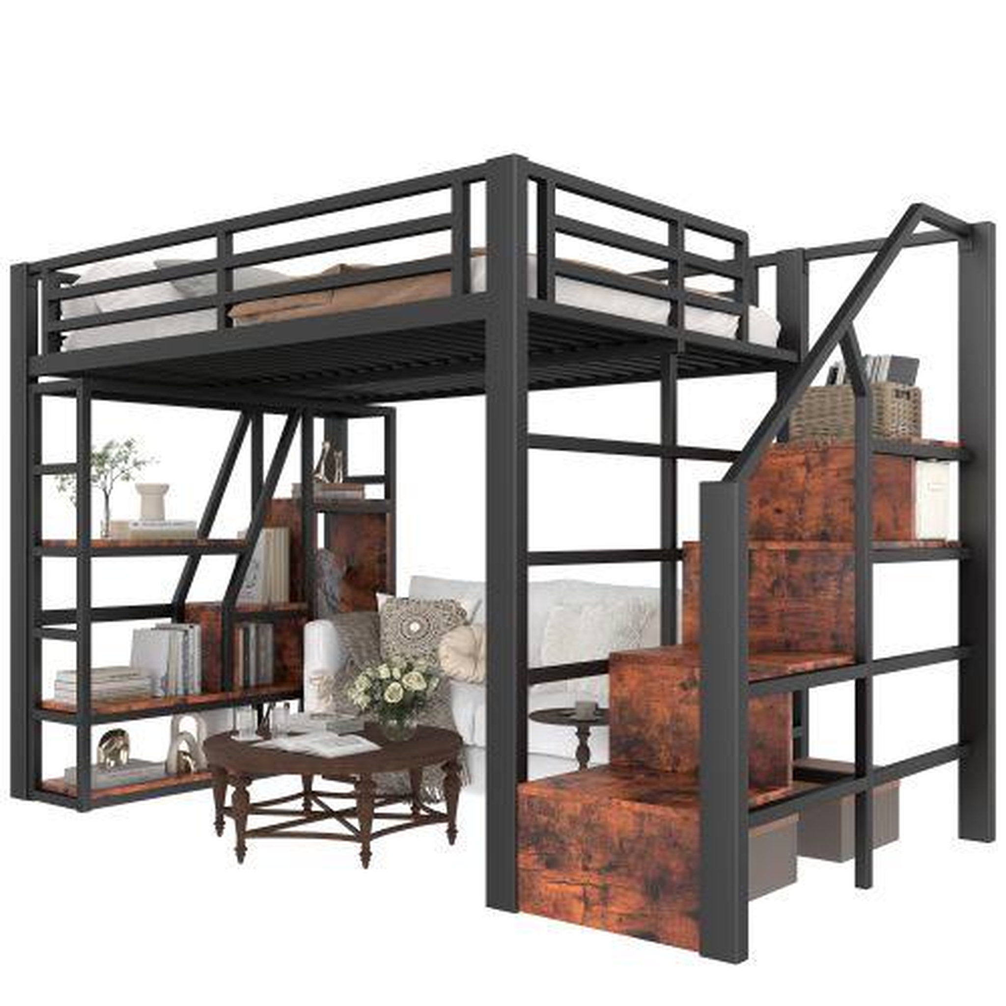 Voir la diapositive 1 : MERAX Lit mezzanine