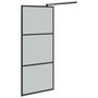 Voir la diapositive 4 : VIDAXL Paroi de douche 90x195 cm Verre ESG fonce Noir