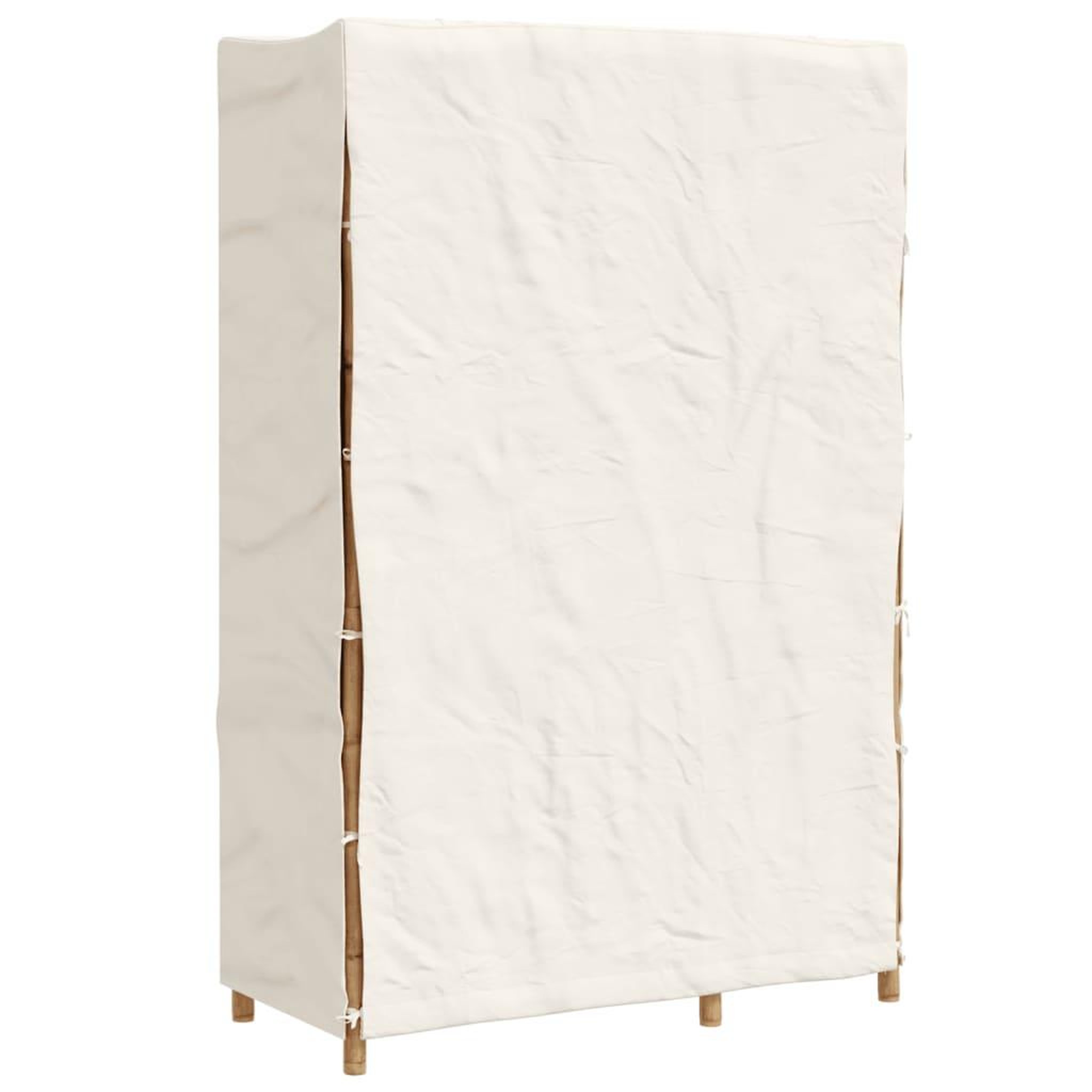 Voir la diapositive 4 : VIDAXL Garde-robe 110x45x170 cm bambou