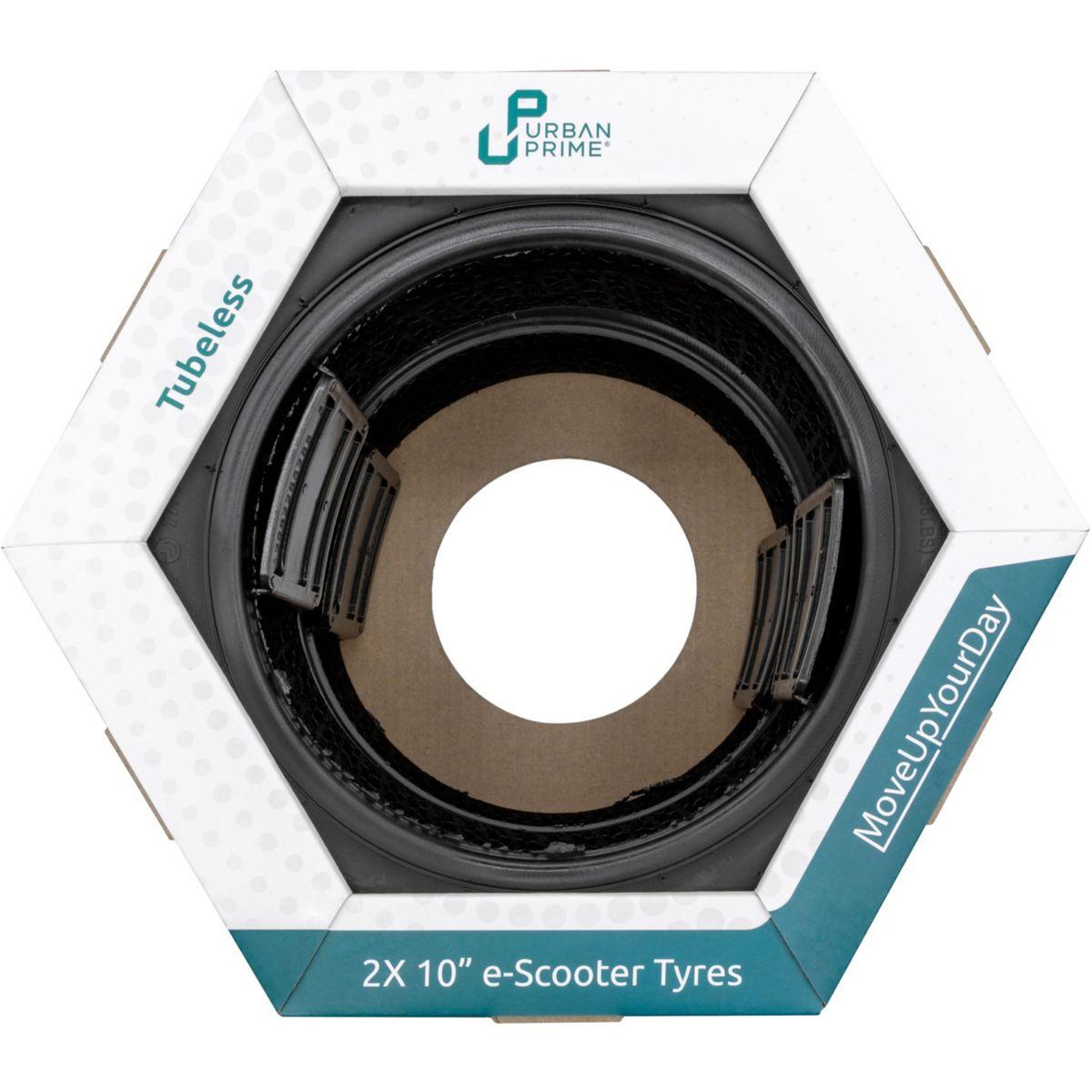 Voir la diapositive 2 : URBAN PRIME Pneu Lot de 2 pneus 10 pouces tubeless