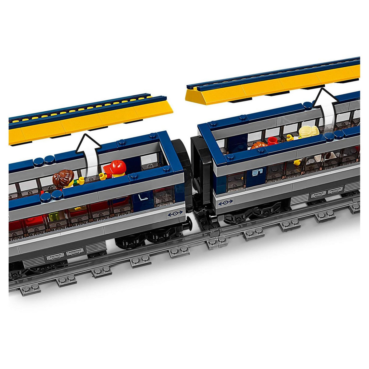 LEGO City 60197 - Le train de passagers télécommandé