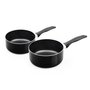 KitchenCook Lot de 2 casseroles induction aluminium 16 / 18 cm