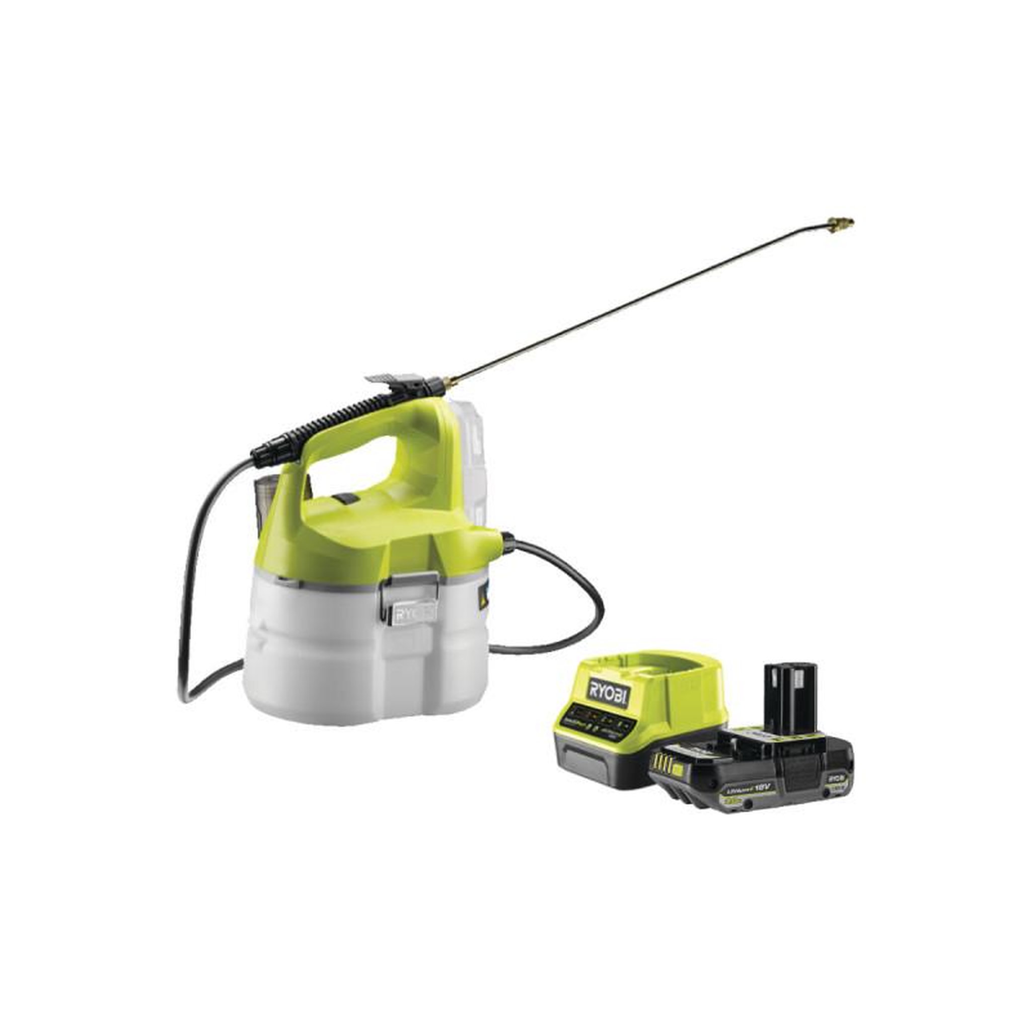 Ryobi Pack ryobi pulvérisateur 18v one+ 3,5l ows1880 - 1 batterie 2.0ah - 1 chargeur rapide