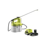 Ryobi Pack RYOBI Pulvérisateur 18V One+ 3,5L OWS1880 - 1 Batterie 2.0Ah - 1 Chargeur rapide