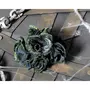 ATOSA Bouquet de Fleurs noires et vertes - 35 cm