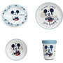 Voir la diapositive 1 : THERMOBABY Pack repas 2eme âge THERMOBABY MICKEY Assiette + gobelet + bol + set de 2 cuilleres