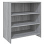 Voir la diapositive 2 : VIDAXL Buffet Sonoma gris 70x40,5x75 cm Bois d'ingenierie