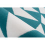 Voir la diapositive 3 : Paris Prix Tapis Ethnique à Poils Courts  Esperanto VI  Turquoise