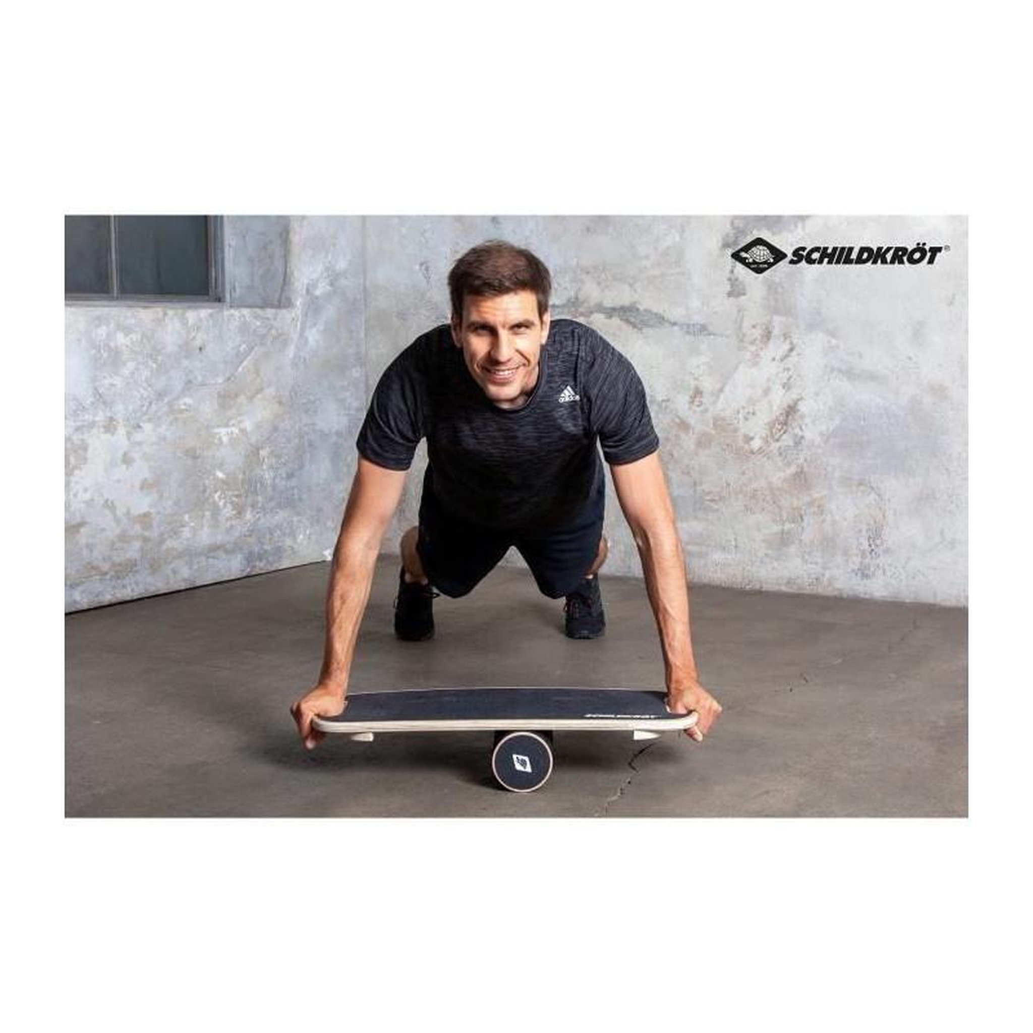 Voir la diapositive 4 : SCHILDKROT Planche d'équilibre - SCHILDKRÖT - WOODEN BALANCE BOARD