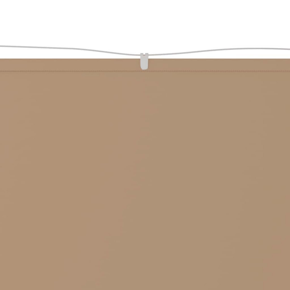 VIDAXL Auvent vertical Taupe 250x360 cm Tissu oxford