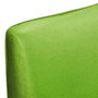 Voir la diapositive 5 : VIDAXL Housse de chaise droite extensible 6 pcs vert