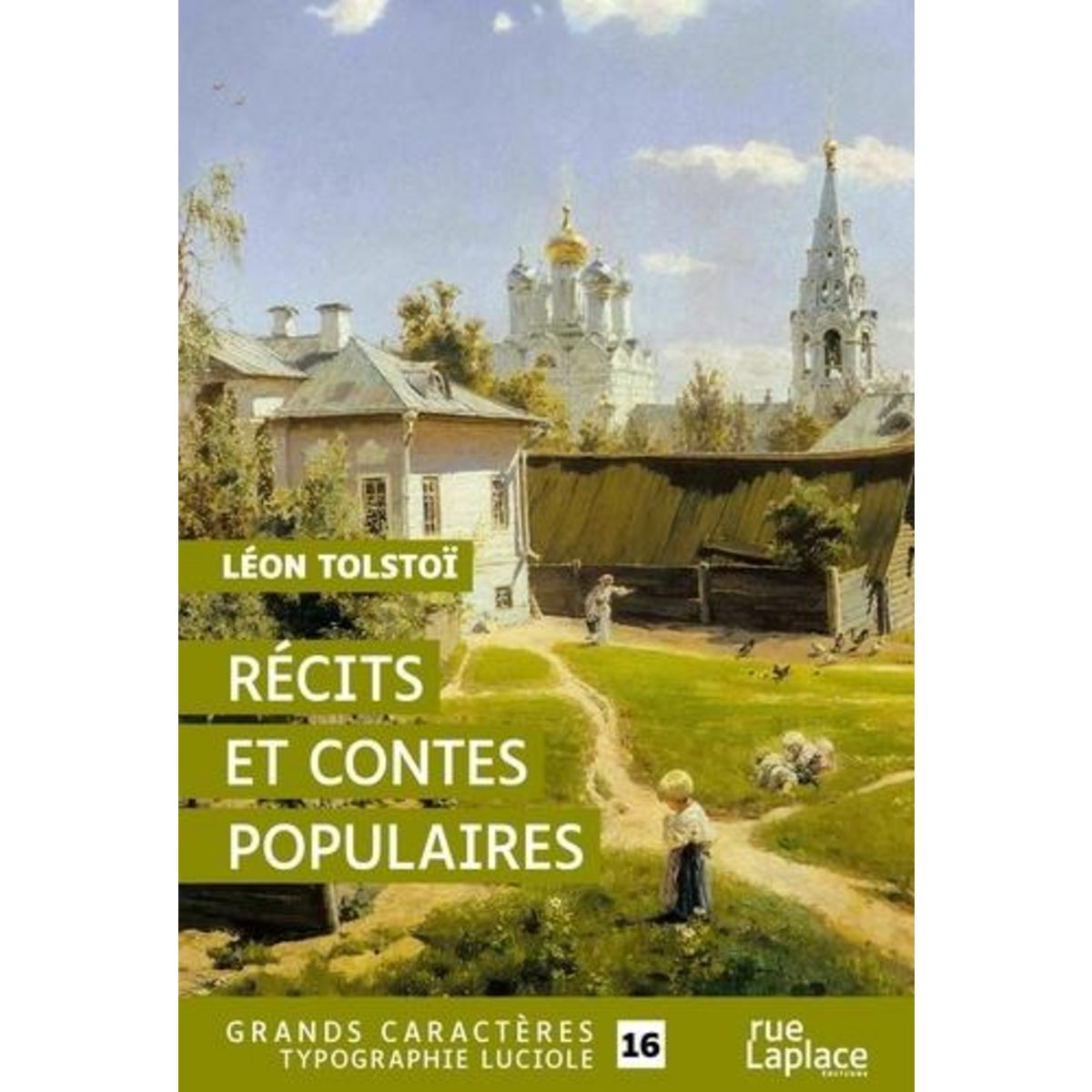 RECITS ET CONTE POPULAIRES. GRANDS CARACTERES, EDITION ACCESSIBLE POUR LES MALVOYANTS [EDITION EN GROS CARACTERES], Tolstoï Léon