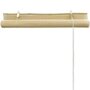 VIDAXL Store a rouleau Bambou naturel 80x160 cm