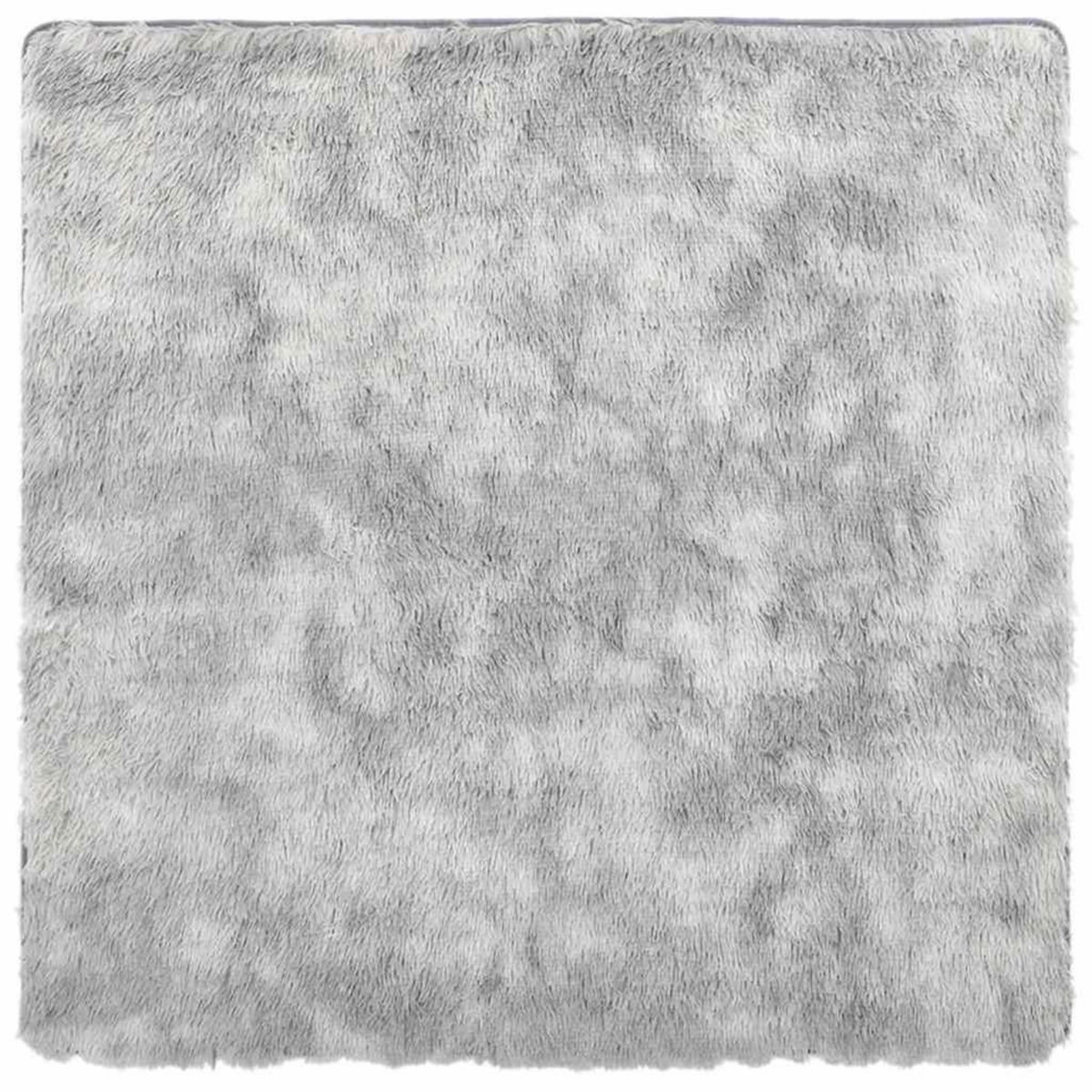 VIDAXL Tapis Shaggy a poils longs NAVARRA gris clair 160x160 cm