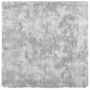 Voir la diapositive 2 : VIDAXL Tapis Shaggy a poils longs NAVARRA gris clair 160x160 cm