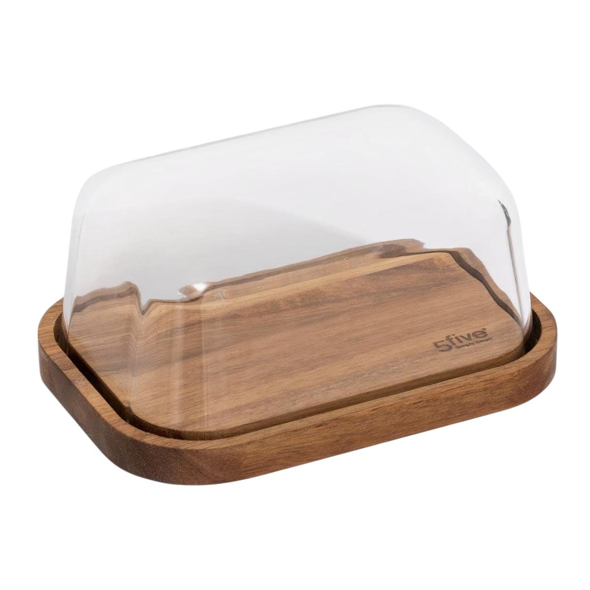 FIVE Beurrier en Verre  Harmony  17cm Transparent