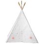 Voir la diapositive 4 : ATMOSPHERA Tipi déco pour enfant h160cm blanc or