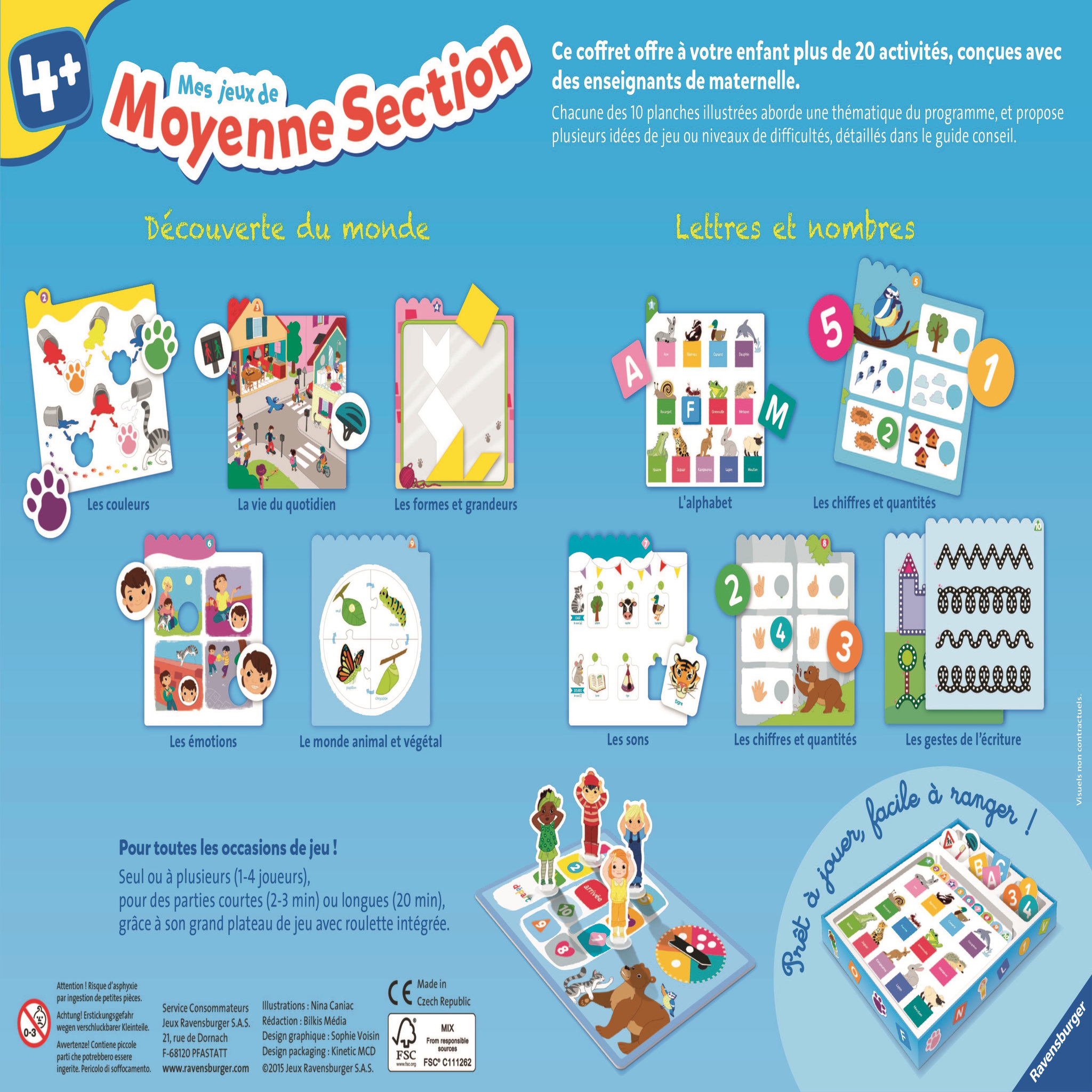 Voir la diapositive 3 : RAVENSBURGER Mes jeux de moyenne section