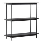 Paris Prix Étagère 3 Niveaux  Heim  120cm Noir