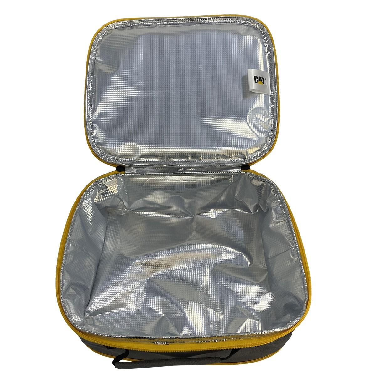 caterpillar Sac isotherme 6 litres Lunch box Mini Glacière portable Chantier Camping Plage CATERPILLAR