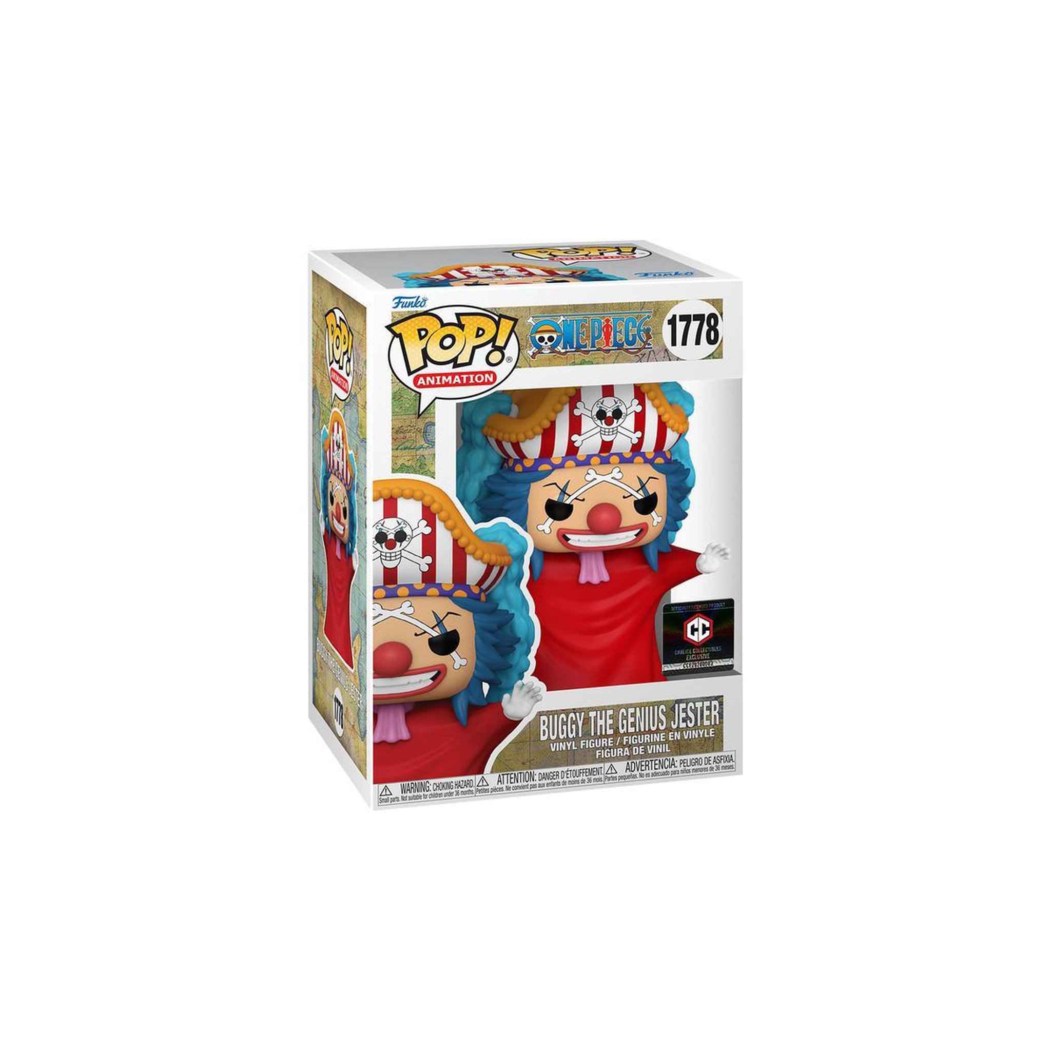 Voir la diapositive 3 : Funko Figurine Funko Pop Animation One Piece Buggy Post Time Skip