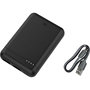 Voir la diapositive 3 : ESSENTIEL B Batterie externe 10000 mAh USB C noir