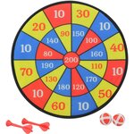 One Two Fun Jeu de fléchettes à scratch