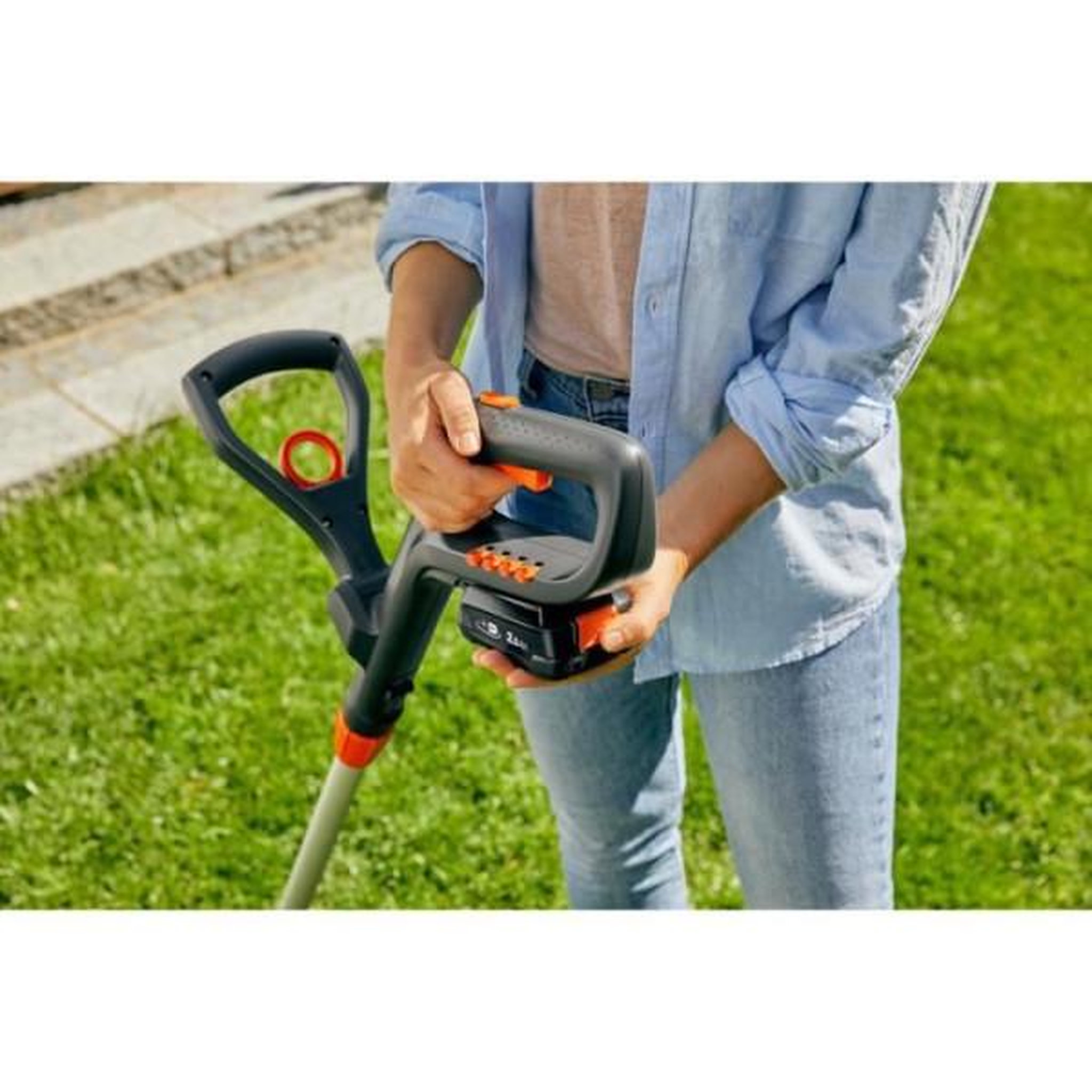 Voir la diapositive 4 : Gardena Coupe-bordure a batterie GARDENA - EasyCut 23/18V P4A - 18V - 23 cm