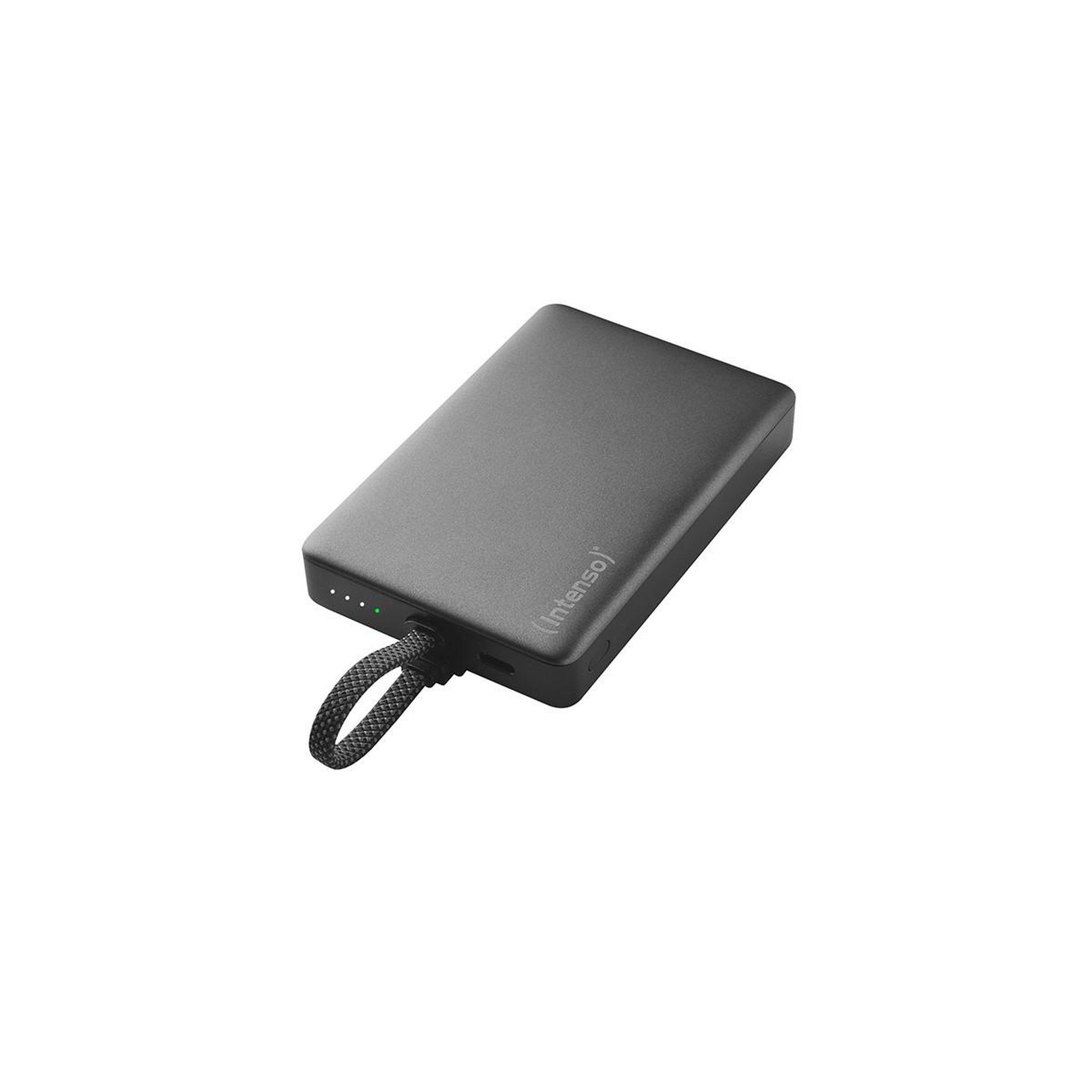 Voir la diapositive 3 : Intenso Intenso powerbank mc10000 avec câble usb-c intégré et dos magnétique, 10 000 mah, 20 watts