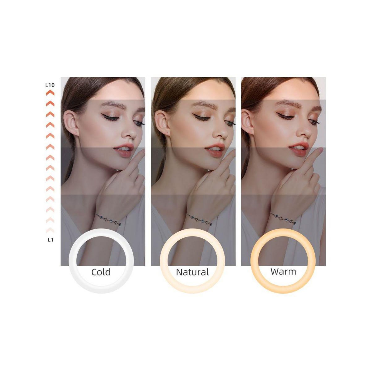 ESSENTIEL B Ring light 14'' pour Smartphone / Vlog