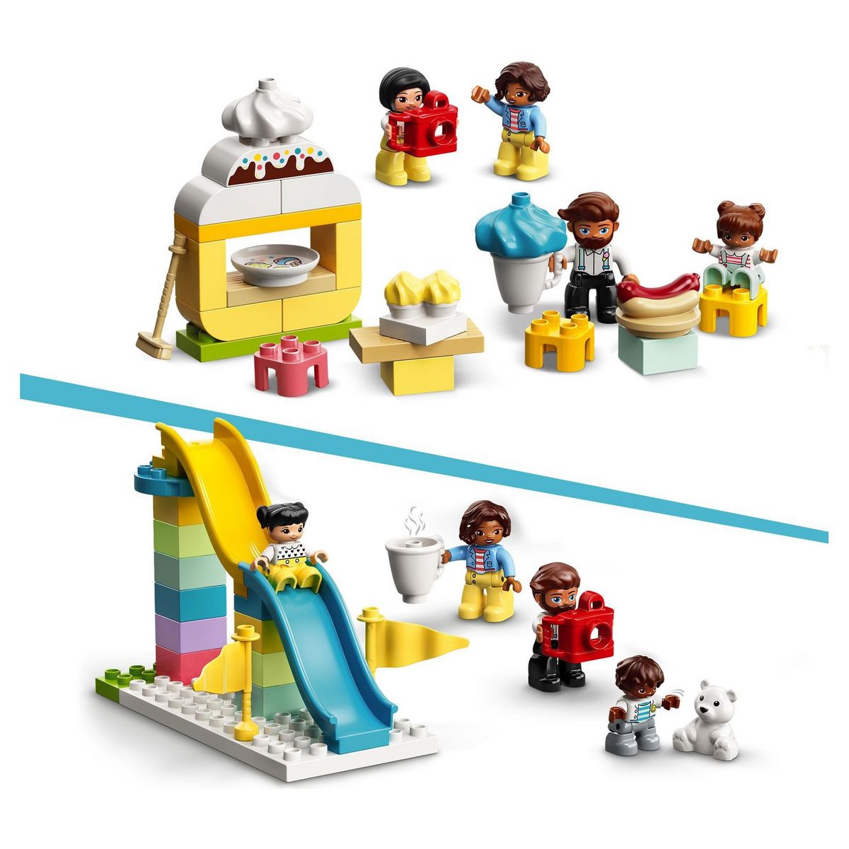 LEGO DUPLO 10956 - Le parc d&rsquo;attractions Jouet Enfant 2+ ans