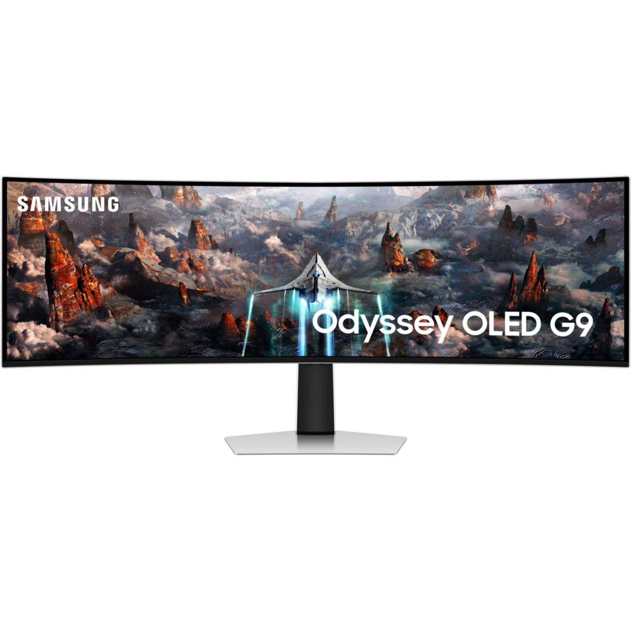Voir la diapositive 2 : Samsung Ecran PC Gamer ODYSSEY OLED G9 G93SC Incurvé 49''