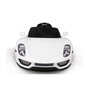 F Style Electric Voiture électrique enfant style Porsche Boxster blanc