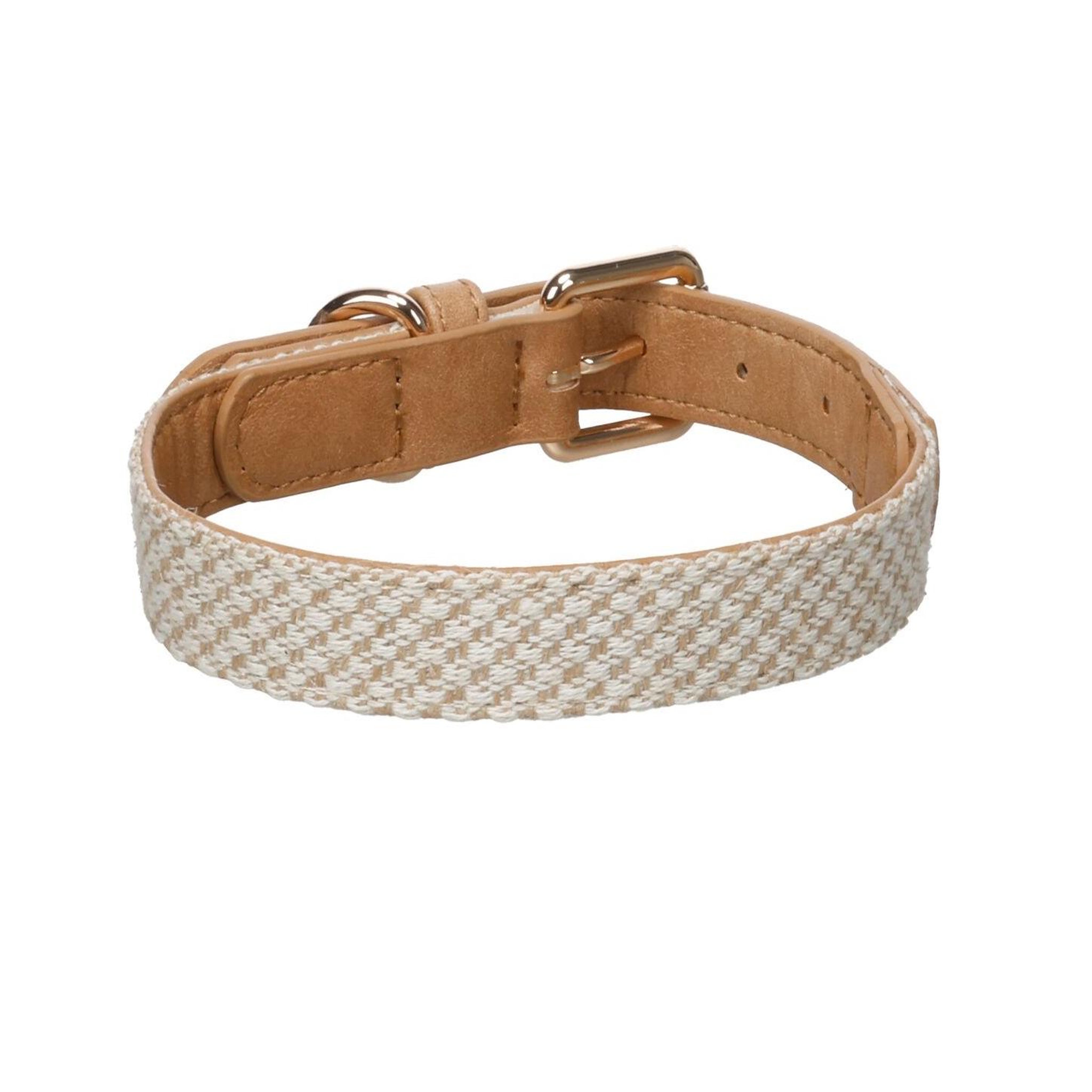 Voir la diapositive 1 : Eden Chien collier lara beige