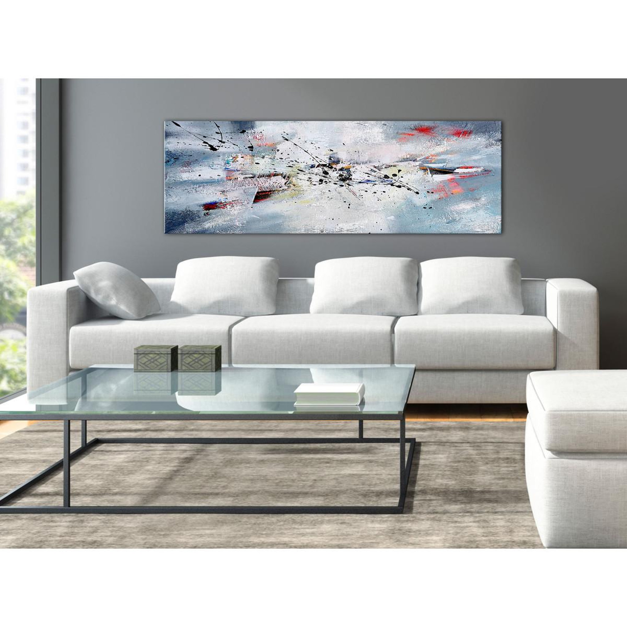 Voir la diapositive 2 : Paris Prix Tableau Imprimé  Winter Narrow