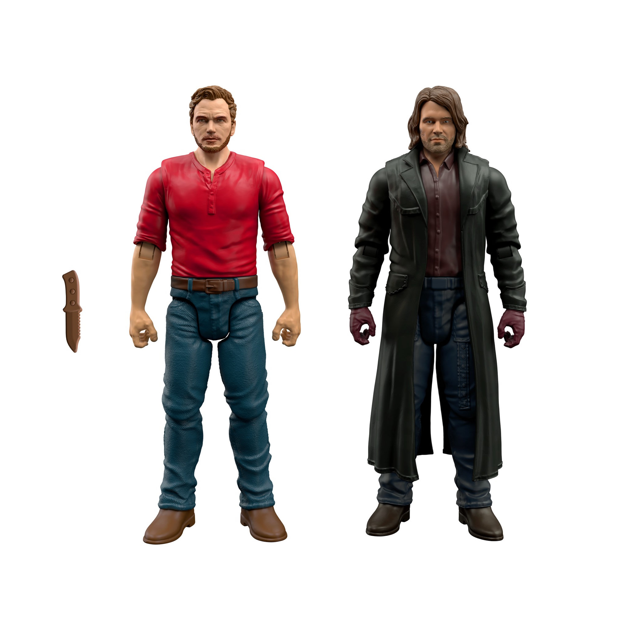 Voir la diapositive 4 : JURASSIC WORLD Jurassic World Dominion Owen et Vélociraptor Blue
