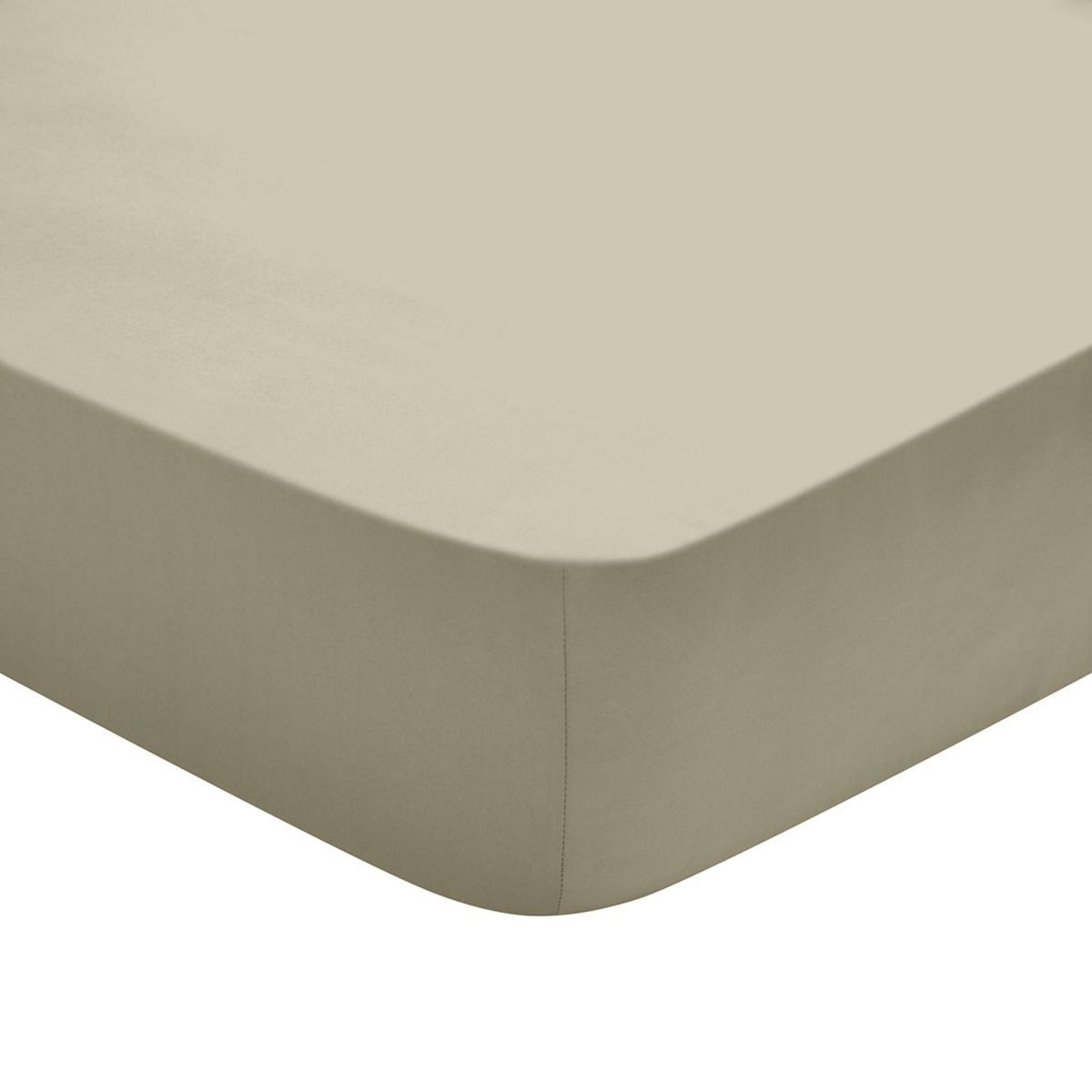 DODO Drap Housse Studio Coton Marron Glacé