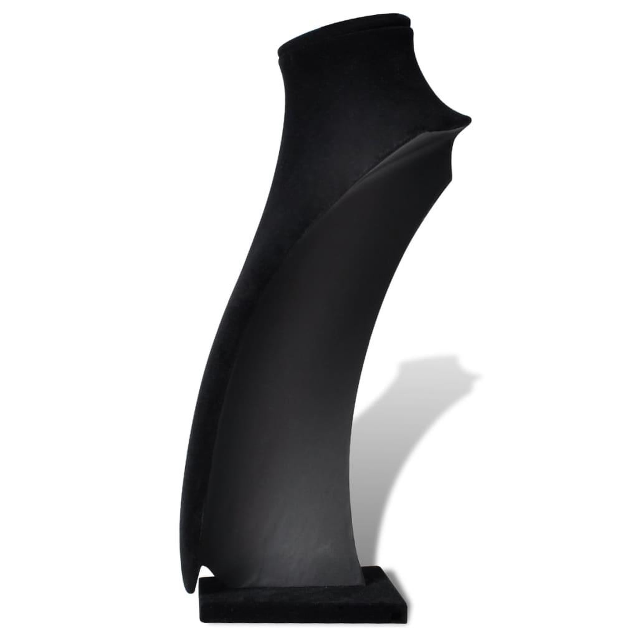 Voir la diapositive 5 : VIDAXL Presentoir buste d'exposition pour colliers en flanelle 2 pcs