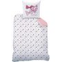 Voir la diapositive 2 : MINNIE Parure housse de couette enfant en coton 57 fils imprimée MINNIE DOWNTOWN 
