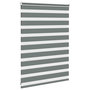 Voir la diapositive 4 : VIDAXL Store zebre gris fonce largeur du tissu 100,9 cm polyester