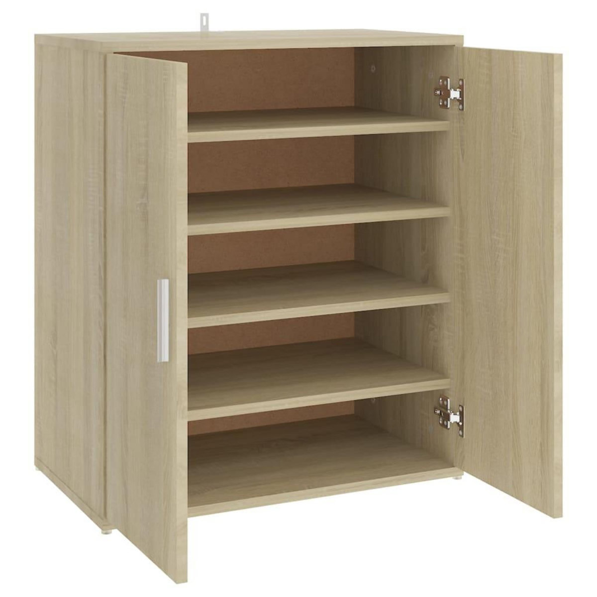 VIDAXL Armoire a chaussures Chene sonoma 60x35x70 cm Bois d'ingenierie