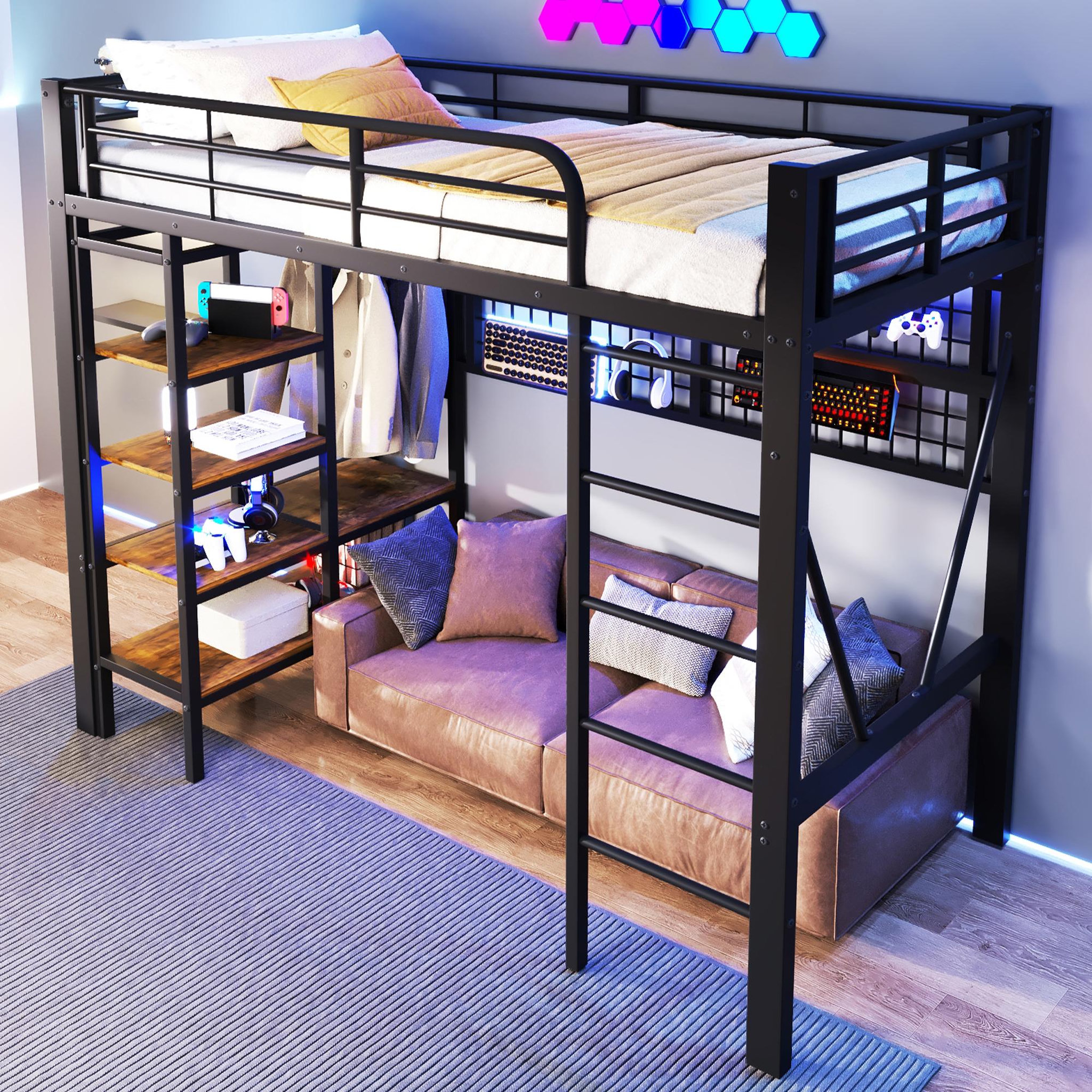 Voir la diapositive 5 : MERAX Lit mezzanine