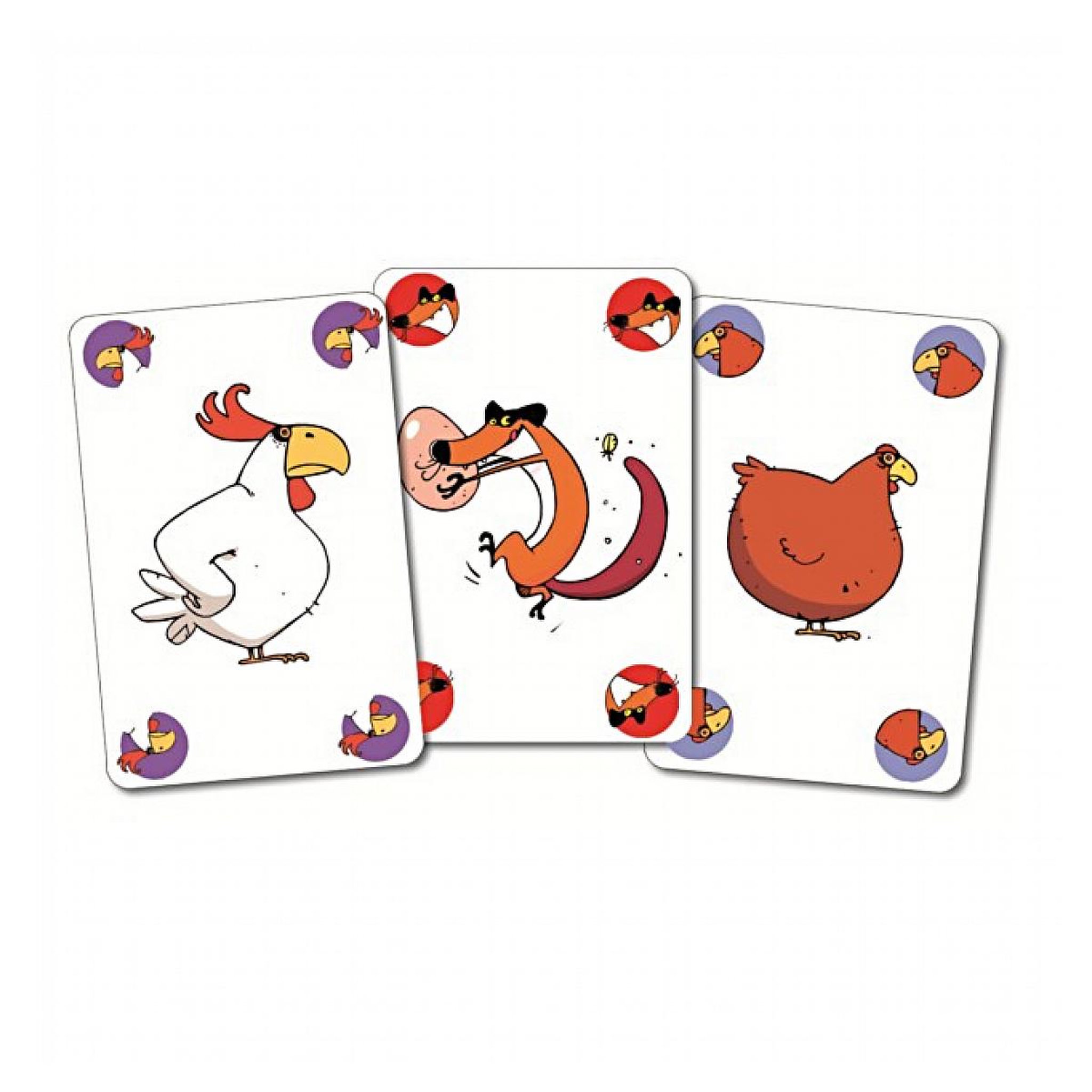 Voir la diapositive 2 : Djeco Jeu de cartes et de stratégie Piou Piou