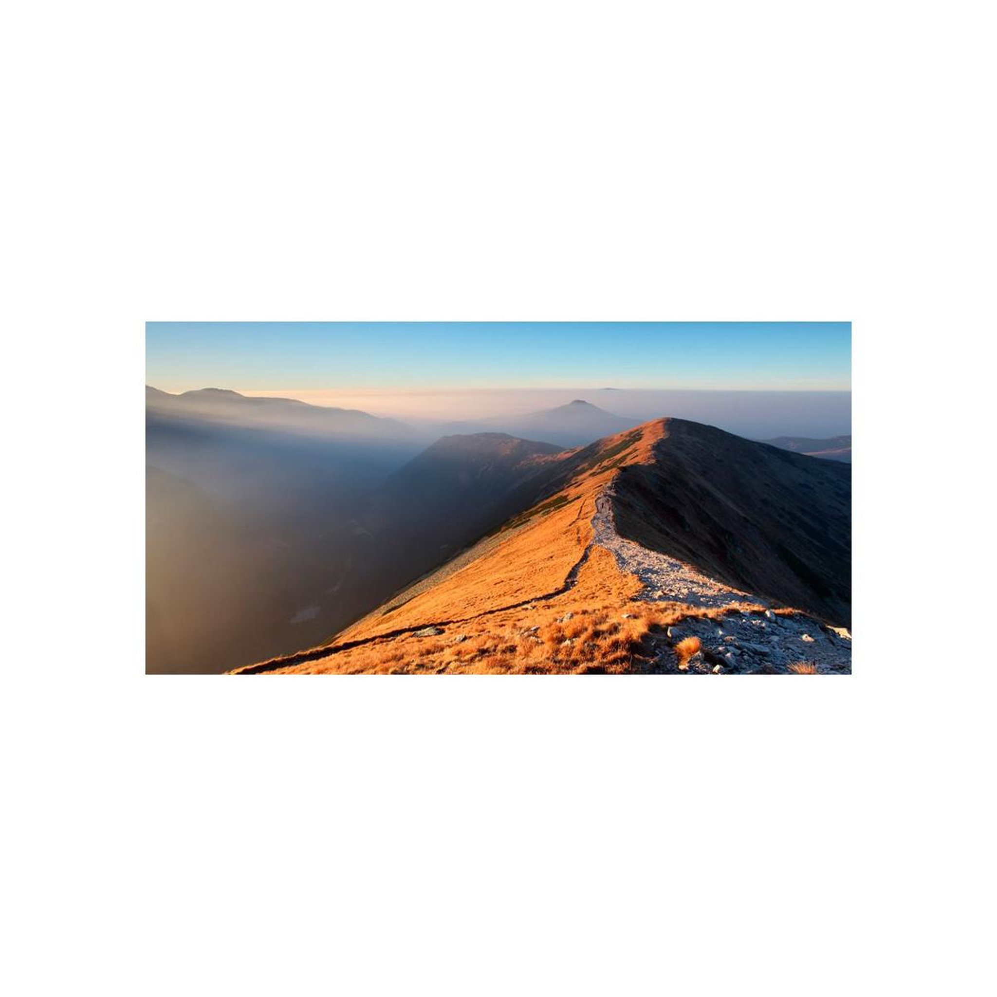 Voir la diapositive 2 : Paris Prix Papier peint xxl  sentier de montagne, tatras  270x550cm