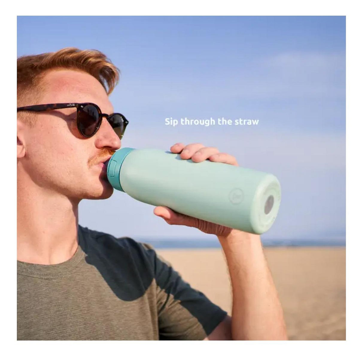 TAPPWATER Bouteille isotherme filtrante 0.7l vert - BTLPRO-G101